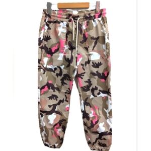 Belinda pink camo joggers size M